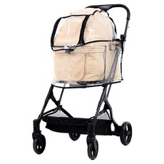 ROTTiE 狗狗推車專用防風雨罩 Noblesse Dome R, 透明