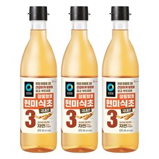 Daesang Chungjungone 正宗糙米醋, 470ml, 3個