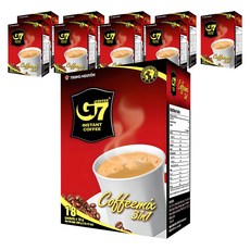 G7 三合一即溶咖啡隨身包, 16g, 18條, 10盒