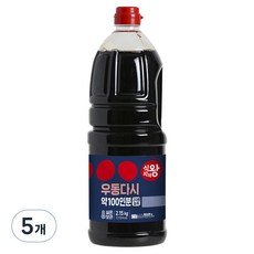 식자재왕 우동다시, 2.15kg, 5개