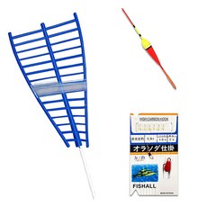 SAPA 熔煉全套握竿+釣線+針+浮漂膠+配重+優質浮漂, 隨機配送(Gyeonjidae)