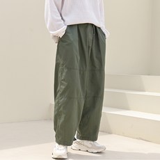 PLAYS 男款抽繩寬鬆工裝褲