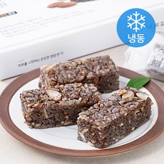 청년떡집 단백질 찰밥바 흑임자 (냉동), 60g, 6개입, 1박스