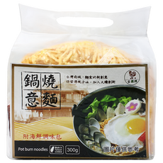 金雞牌 鍋燒意麵 海鮮風味 5包, 300g, 1袋