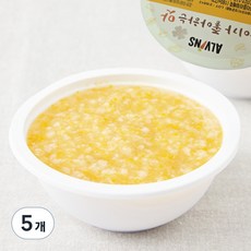 엘빈즈 중기2 7~10개월 메론콜리플라워배죽, 180g, 5개, 혼합맛(메론/콜리플라워/배)