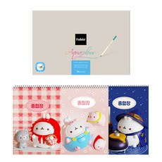 DONG-A Pencil Pabble 水彩彩色鉛筆 36色+莫蘭吉厚通用紙 3p隨機出貨, 1套, 36色