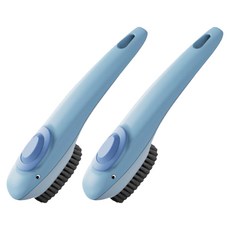 Kkokka 可愛鯨魚清潔刷, 藍色, 2個