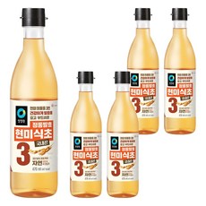 Daesang Chungjungone 正宗糙米醋, 470ml, 5個