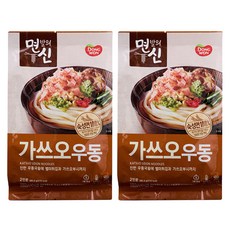 DONGWON 東遠 柴魚烏龍麵 2人份, 385.6克, 2個