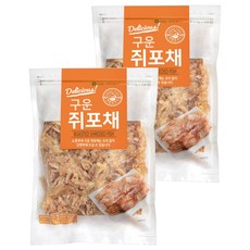 해맑은푸드 구운 쥐포채, 200g, 2개