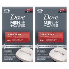 Dove 多芬 男士深層鬍後洗手沐浴皂 106g - 男士沐浴首選 深層清潔、保濕滋潤一次完成, 12個