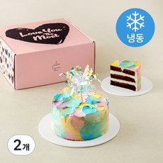 피에노 파스텔 초코 케이크 (냉동), 280g, 2개