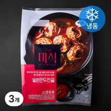 더미식 얼큰 만두전골 밀키트 (냉동), 640g, 3개