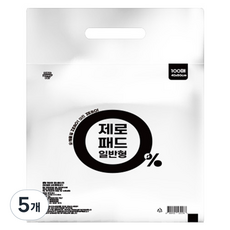 딩동펫 반려동물 제로 배변패드 무향, 100개입, 5개