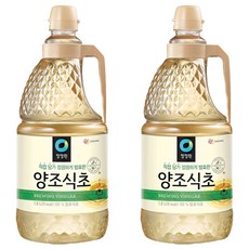 청정원 양조식초, 1.8L, 2개