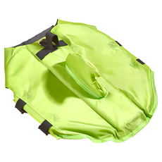 狗游泳救生衣 牛津布 鯊魚酷炫造型, XS(胸圍36~42), 草綠色, 1件