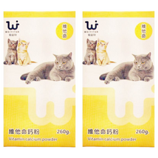 WEIYITER 維益特 貓用 維他命鈣粉 260g, 2盒
