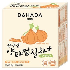 다하다 산양삼 양파껍질차 더하다, 0.6g, 100개입, 1개