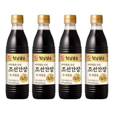 햇살담은 조선간장 골드, 500ml, 4개
