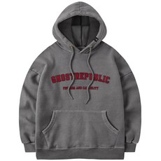 GHOST REPUBLIC 自由比利刻字連帽衛衣 GHT-460