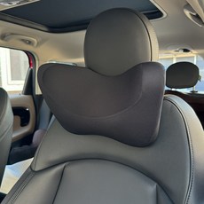 CARTEM 感嘆 3D 記憶泡棉車用頸枕 + 防塵袋, 黑色, 1個