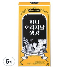 DAMIZLE 蜂蜜原味薑茶隨身包, 30g, 7條, 6盒