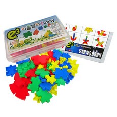 Heart to Heart e3 拼圖積木 50片, 3歲或以上