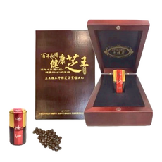 百年永續 健康芝王 椴木養殖牛樟芝子口含粒 4g 1瓶