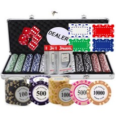 國際標準撲克籌碼 14g 500入, 隨機發貨（撲克籌碼）