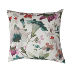 J&N 寫意會畫風抱枕套裝 卡通動物型 填充棉, 紫色