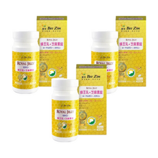 Bee Zin 康萃 日本高活性蜂王乳芝麻素 含維生素C、E 養顏美容 幫助入睡, 60顆, 3罐