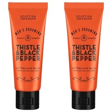 THE SCOTTISH FINE SOAPS 經典鬍後乳, 2個, 75ml