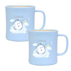 LILFANT Molang Kiyo 二音杯, 2個, 混色