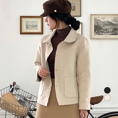 afinar 女款翻領厚款夾克