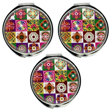 Pa&Ca Korea 高級螺鈿手持鏡, 3個, 宮寶