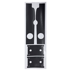 SYM DRG/KRN 油杯貼 3D立體霧面造型 直上好黏貼 抗氧化, 卡夢 黑色, 1張