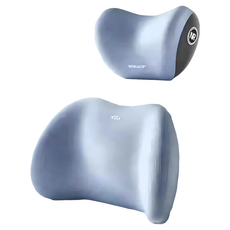 汽車記憶靠枕套裝，適用於全部車型, 藍色, 1組