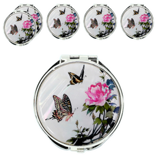 Pa&Ca Korea 高級螺鈿手持鏡, 6個, 談話蝴蝶