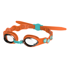 speedo SEA SQUAD SPOT GOG IU/JU ORANGE/GREEN, 1個