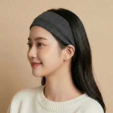 라라듀 탄성 스포츠 헤드밴드, 차콜그레이, 1개