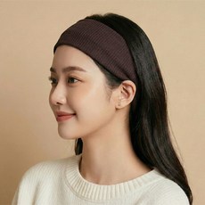 라라듀 탄성 스포츠 헤드밴드, 브라운, 1개