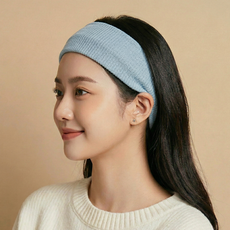 라라듀 탄성 스포츠 헤드밴드, 블루그레이, 1개