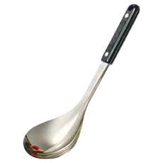 ezHome 家庭生活的達人 EZ 430 特厚電木大菜匙, 食品級不鏽鋼, 耐熱電木把手, 26 x 6.8 x 5cm, 1支