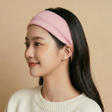 라라듀 탄성 스포츠 헤어밴드, 라이트핑크, 1개