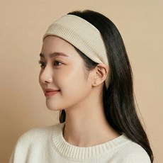라라듀 탄성 스포츠 헤어밴드, 베이지, 1개