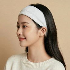 라라듀 탄성 스포츠 헤드밴드, 화이트, 1개