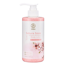 Jenduoste 珍朵絲特 櫻の雪傳明酸美白身體乳, 500ml, 1瓶