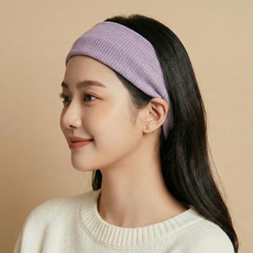 라라듀 탄성 스포츠 헤드밴드, 퍼플, 1개