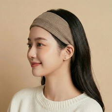 라라듀 탄성 스포츠 헤어밴드, 카키, 1개