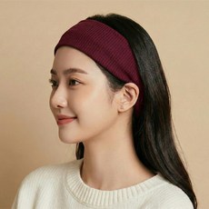 라라듀 탄성 스포츠 헤드밴드, 와인, 1개